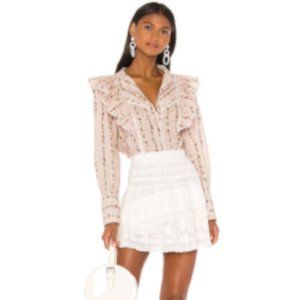 NWT LoveShackFancy Adelia Skirt S